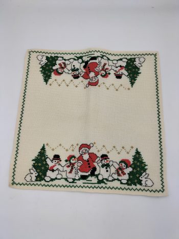 Christmas Snowmen Mat