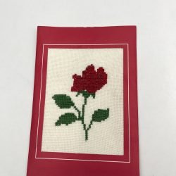 Greeting Card - Rose Red