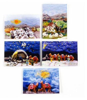 Gift Tags Felt Scene (5 Pack)