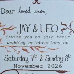 Leo and Jay's Wedding Registry